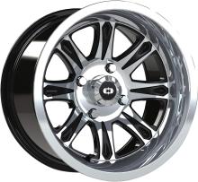 Vision Wheels Spirit Gloss Black Machined Face